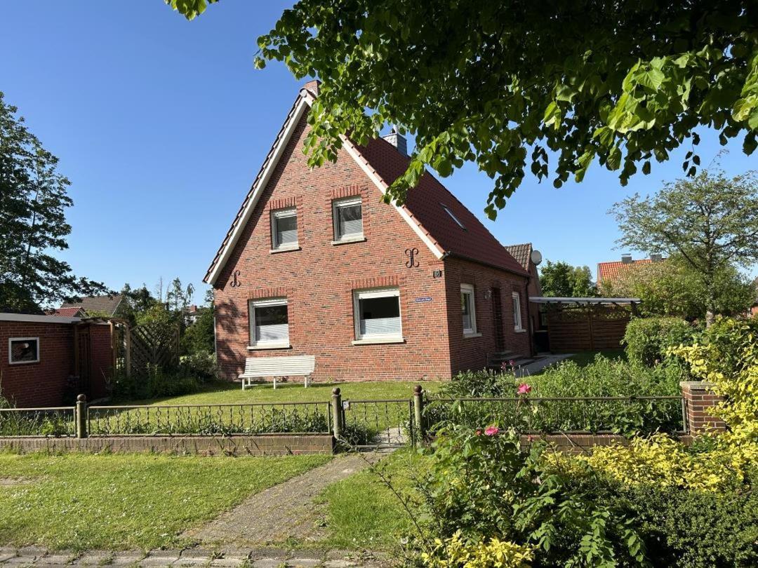 Neu! Schickes Und Modernes Ferienhaus Ant Zingel Krummhörn Exterior foto